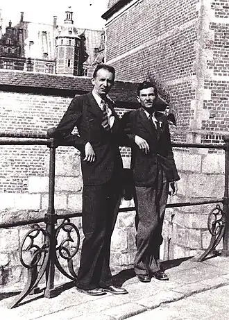 Андре Шеффнер и Анатолий Левицкий на 2-м Конгрессе по антропологии и этнологии в 1938 году в Копенгагене