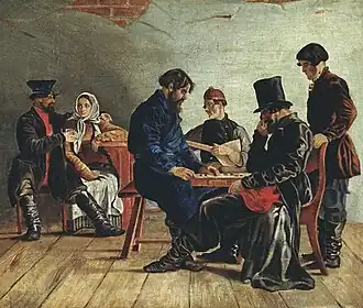 Игра в шашкиГосударственный художественный музей, Нижний Новгород