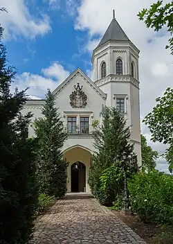 Вход в замок с северо-востока