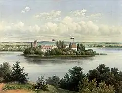 Schloss Teupitz um 1860, Sammlung Alexander Duncker