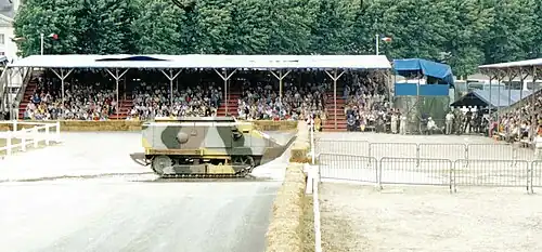 Демонстрация СА1 Шнейдер в Сомюре