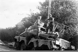 Sd.Kfz. 232 (8-Rad) сзади-слева