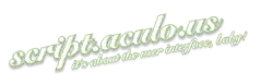 Логотип программы script.aculo.us