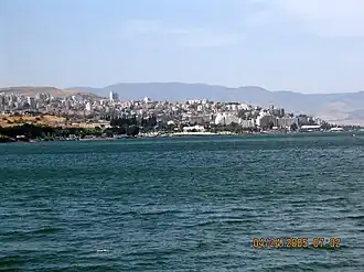 Озеро Кинерет и Тверия