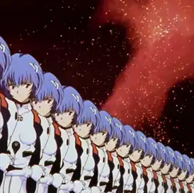 Ряд из множества Рей во время её монолога