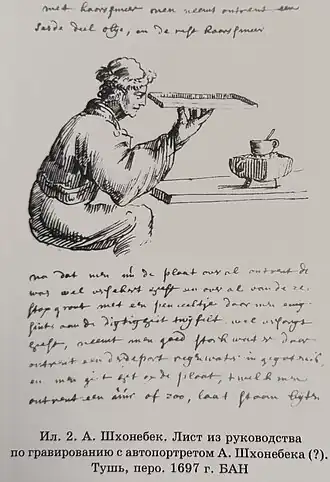 Предполагаемый автопортрет 1697 г.