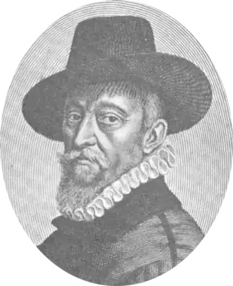 Портрет Франсуа Кенеля, гравированный Michel Lasne