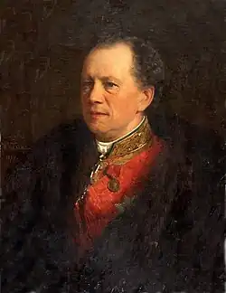 Портрет Николая Петровичаработы Й. Кёлера (1878)