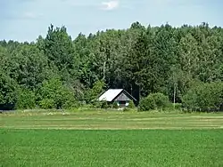 В деревне Семерники летом 2016 года