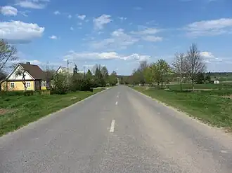 Дорога в селе