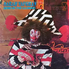 Обложка альбома Сары Воан «Send In the Clowns» (1974)
