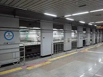 Платформа станции