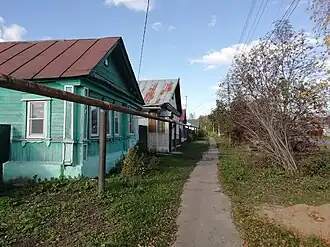 Частная застройка на улице Свердлова