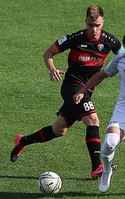 Обивалин в составе ивановского «Текстильщика» в 2021 г.