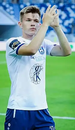 Пряхин в составе «Балтики» в 2022 г.