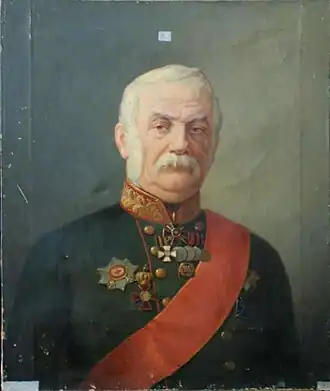 портрет работы неизвестного художника,середина XIX в.