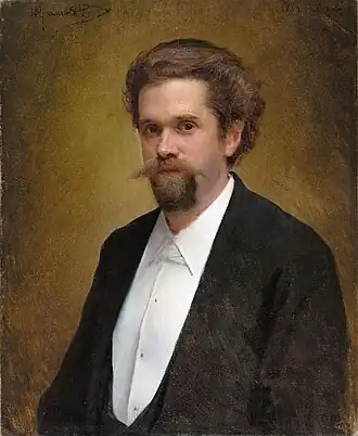 портрет работы Ивана Крамского, 1885 г.