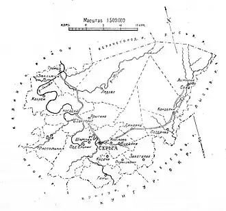Пермско-Сергинский район на карте