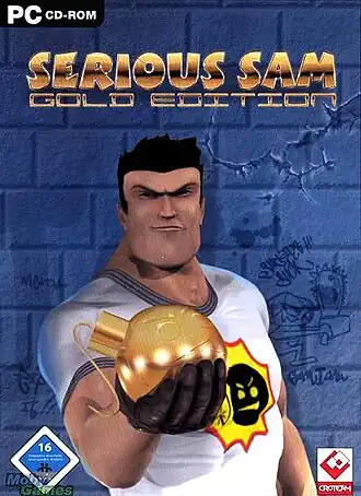 Обложка зарубежного издания игры