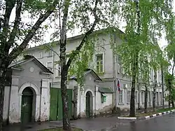 Улица Калужская, 46 (вид с востока). Бывшая усадьба Соллогубов