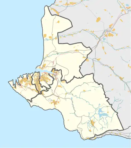 Тыловое на карте