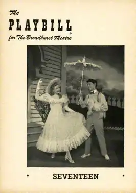 Обложка программки мюзикла