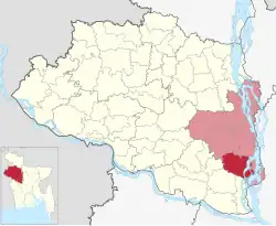 Шахзадпур на карте