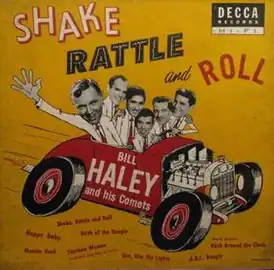 Обложка альбома Билла Хейли и The Comets «Shake, Rattle and Roll» (1955)