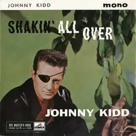 Обложка сингла Johnny Kidd & The Pirates «Shakin' All Over» (1960)