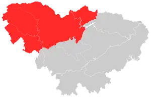 Санчжи на карте