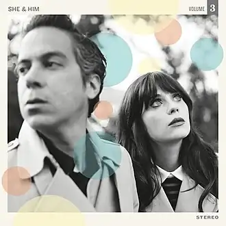 Обложка альбома She & Him «Volume 3» (2013)