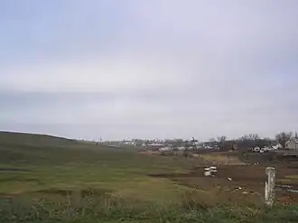 Балка в селе Шелковичное