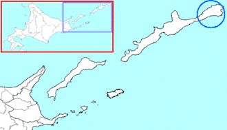 Уезд Сибэторо на карте