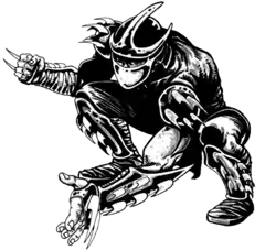 Шреддер в Teenage Mutant Ninja Turtles #1 (Май, 1984)Художник — Кевин Истмен.