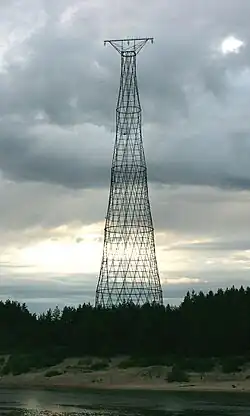 Последняя оставшаяся шуховская башня на Оке, 2006 год