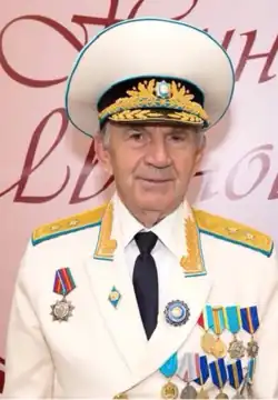 На праздновании юбилея супруги 2014 года