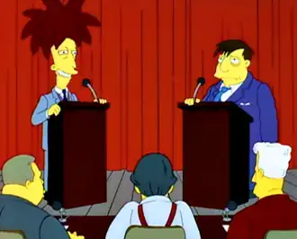 Боб и Куимби на выборах