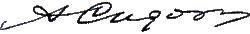 Изображение автографа