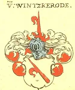 Герб рода Винцингероде