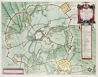 Осада Грунло в 1627 году, худ. Й. Блау