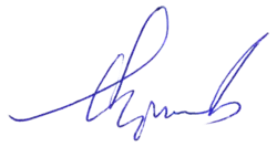 Изображение автографа