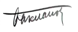 Изображение автографа