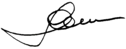 Изображение автографа