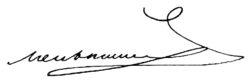 Изображение автографа