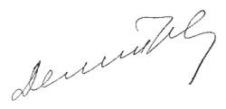 Изображение автографа