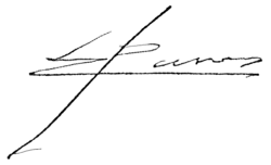 Изображение автографа