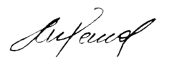 Изображение автографа