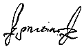 Изображение автографа