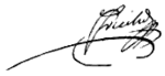 Изображение автографа