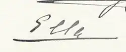 Изображение автографа